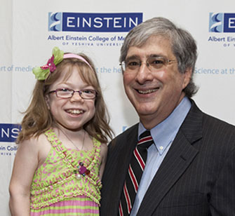 Robert W. Marion, M.D. ’79, with Alena