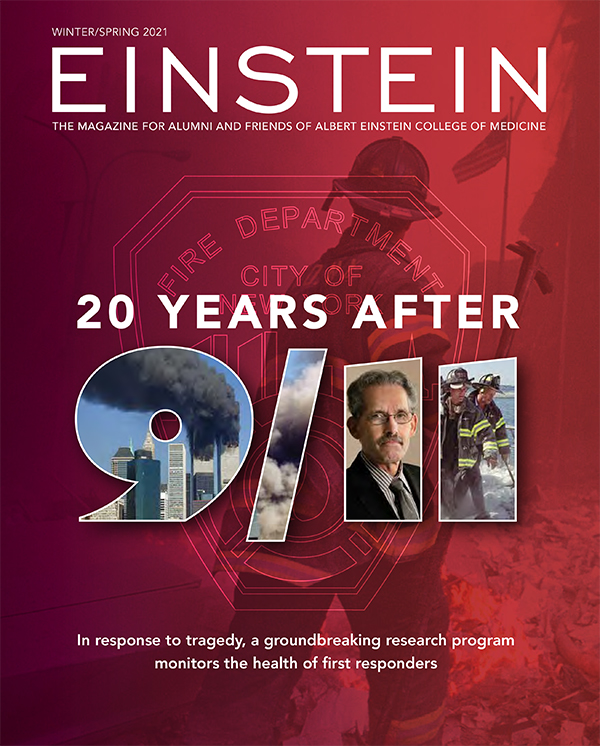 Cover of Einstein Magazine Winter/Spring 2021