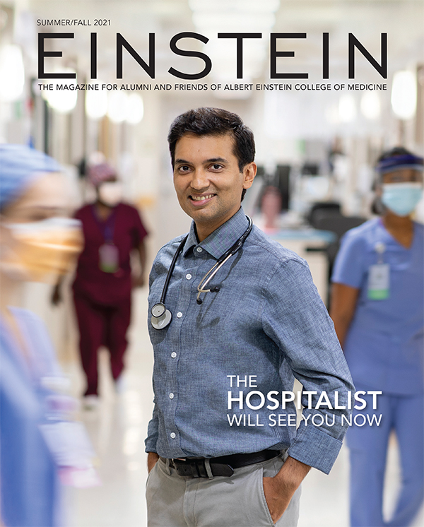 Cover of Einstein Magazine Summer/Fall 2021