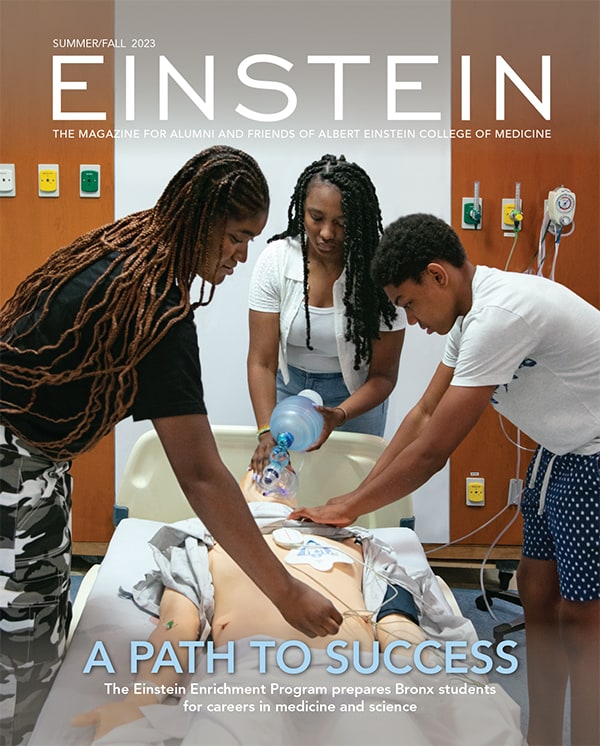 Cover of Einstein Magazine Summer/Fall 2023